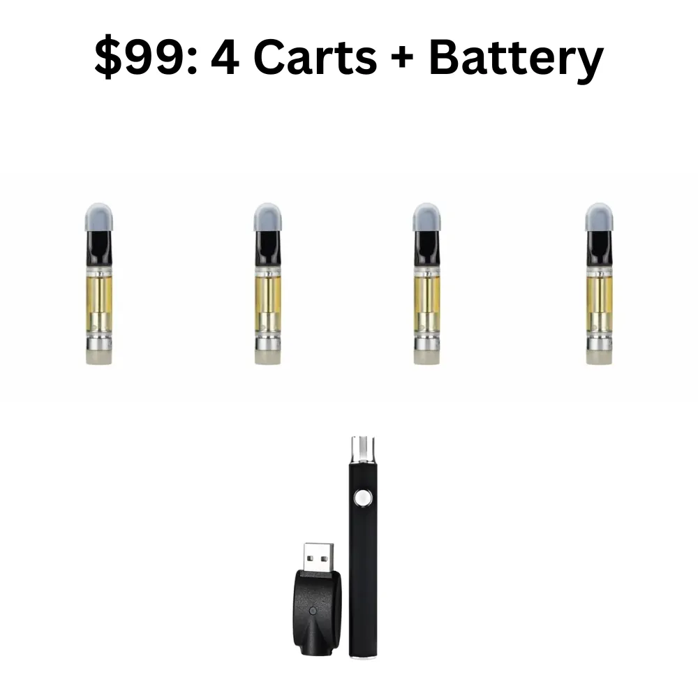 Copy-of-99-OZ-KIT 4 Gram Carts Plus + Battery - Image 1