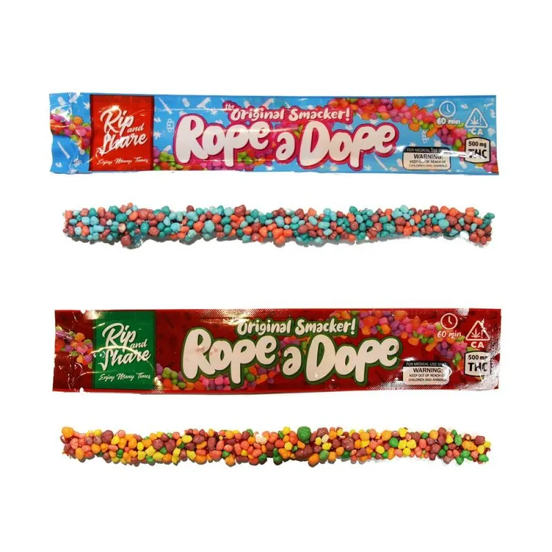 NERDS-RADTOS-MMJ Nerds Rope A Dope The Original Smackers 500MG THC - Image 1