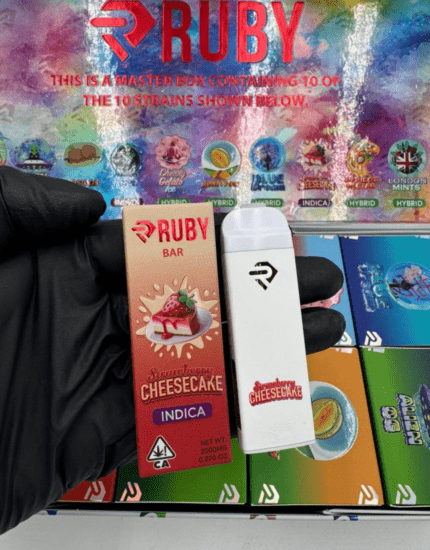 Ruby Bars 2G Disposable